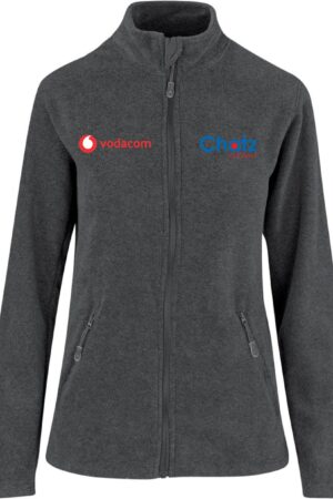Ladies Oslo Micro Fleece Jacket - Grey