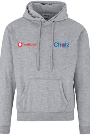 Mens Essential Hooded Sweater - Grey