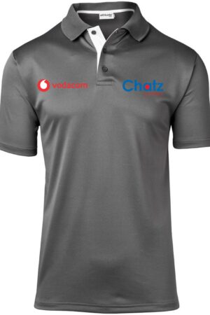 Mens Tournament Golf Shirt - Grey